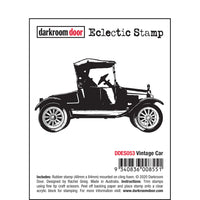 Darkroom Door Eclectic Stamp - Vintage Car