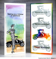 Darkroom Door Eclectic Stamp - Vintage Car