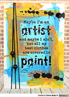 Darkroom Door Stamp Quote - Artist