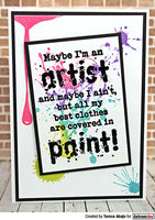 Darkroom Door Stamp Quote - Artist