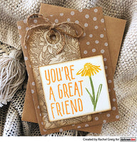 Darkroom Door Stamp Small - Great Friend