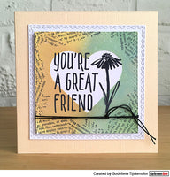 Darkroom Door Stamp Small - Great Friend