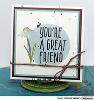 Darkroom Door Stamp Small - Great Friend