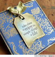 Darkroom Door Stamp Texture - Clocks