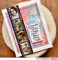 Darkroom Door Stamp Texture - Clocks