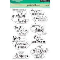 Penny Black Stamp set - Grateful Heart