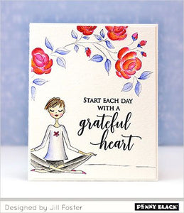 Penny Black Stamp set - Grateful Heart