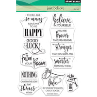 Penny Black Stamp set - Just Believe