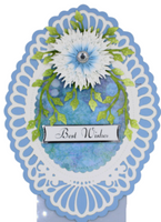 5 Crazy Ladies Die Set - Cornflower & Leafy Branches