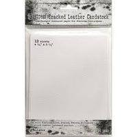 Tim Holtz Distress - Cracked Leather Cardstock  4.25" x 5.5"