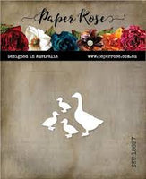 Paper Rose Die set - Duck Family
