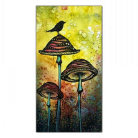 Lavinia  Stamp - Snailcap Mushrooms