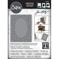 Tim Holtz Embossing Folder - Diffusers 3pcs