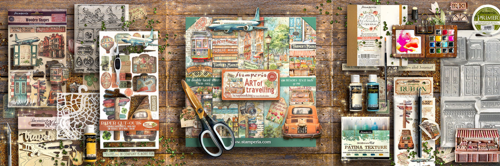 Stamperia - Art of Travelling
