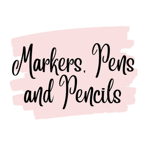 Markers, Pens & Pencils
