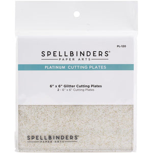 Spellbinders Platinum - Cutting Plates Glitter 6" x 6"