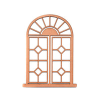 Little Birdie MDF - Arch Window 6" x 8"