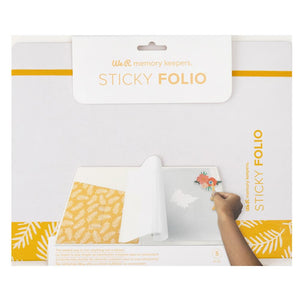 We R Memory Keepers Sticky Folio - Yellow
