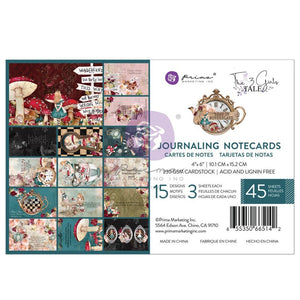 Prima Journaling Cards 4x6 - Lost in Wonderland
