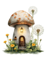 5 Crazy Ladies Stickers - Quirky Houses
