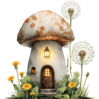 5 Crazy Ladies Stickers - Quirky Houses