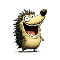 5 Crazy Ladies Stickers - Quirky Animals