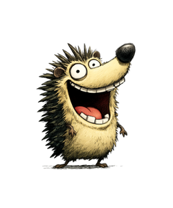 5 Crazy Ladies Stickers - Quirky Animals