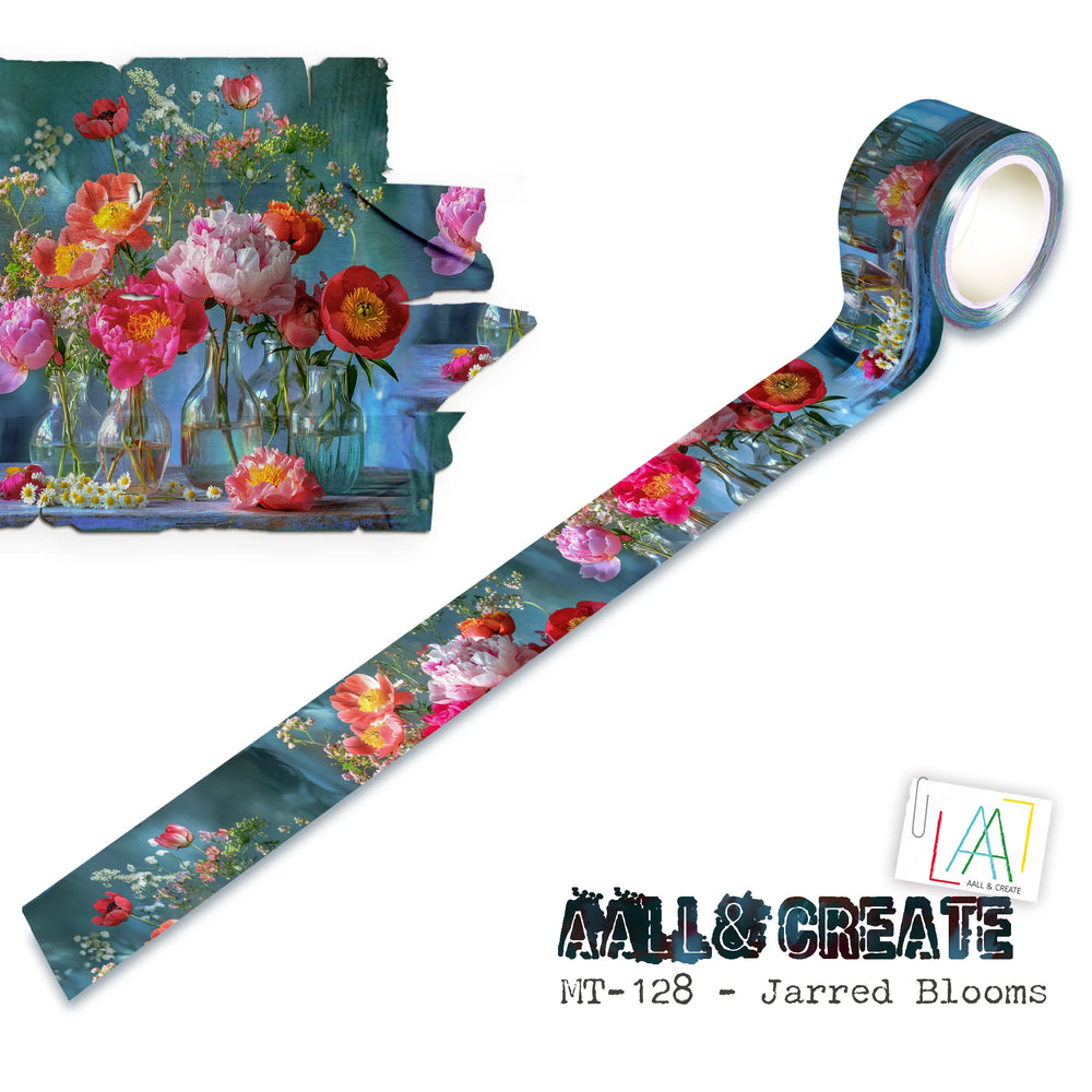 Aall and Create Washi Tape - Jarred Blooms