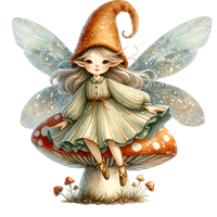 5 Crazy Ladies Die Cuts - Fairy Land