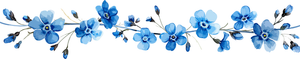 5 Crazy Ladies Stickers - Floral Borders 1