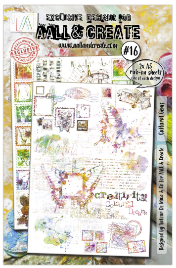 Aall & Create A5 Rub-Ons - Cultural Gems