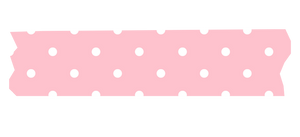 5 Crazy Ladies Journal Stickers - Washi Tape Pink & Green