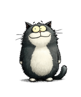 5 Crazy Ladies Stickers - Quirky Animals
