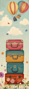 5 Crazy Ladies Stickers - Travel Borders
