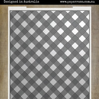 Paper Rose 3D Embossing Folder - Buffalo Plaid