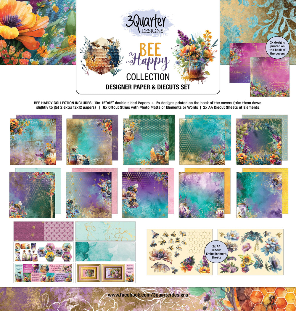 3 Quarter Designs Collection Pack 12