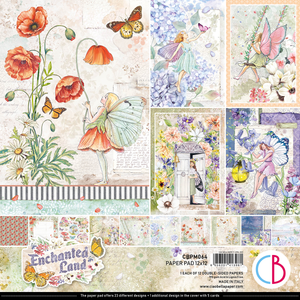 Ciao Bella Paper Pack 12" x 12" - Enchanted Land 12pk