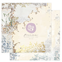 Prima Patterned Paper 12" x 12" - The Plant Department - Messages from Plants