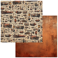 49 and Market Patterned Paper - Rust and Revs - Freedom
