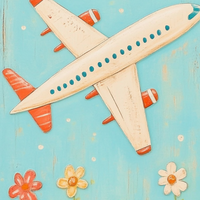 5 Crazy Ladies Stickers - Travel Borders