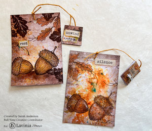 Lavinia Stamp Set - White Oak Leaf