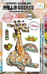 Aall & Create A7 Stamp Set - Giraffe'S Paradise