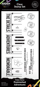 Arden Stamp Set - Maker Series - Postmarked Adventure