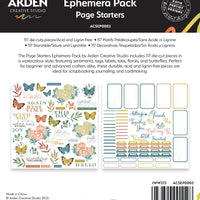 Arden Ephemera Pack - Page Starters