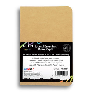 Arden Journal - Vintage Maker - Blank Pages