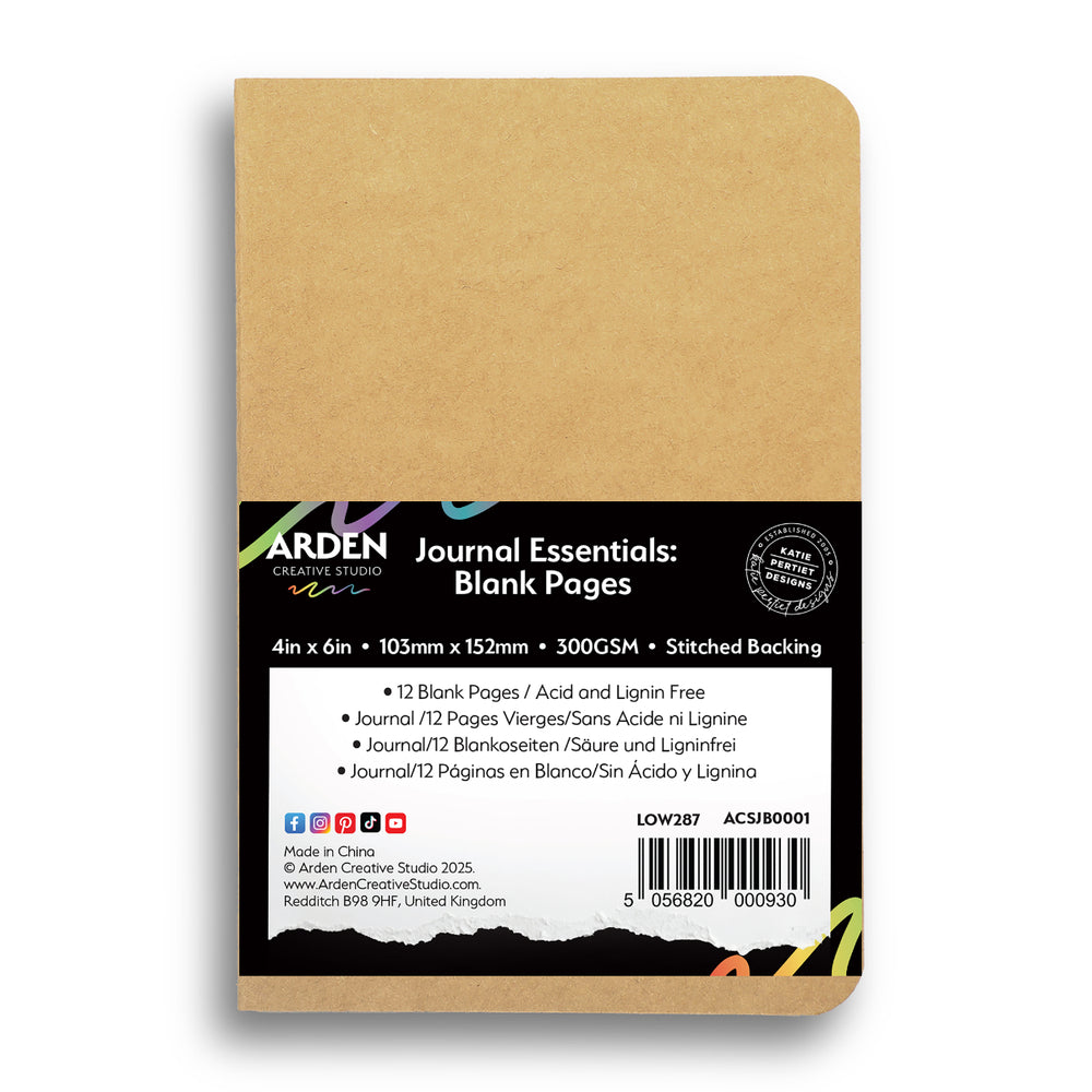 Arden Journal - Vintage Maker - Blank Pages