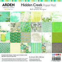 Arden Paper Pack 8x8 - Hidden Creek