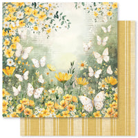 Paper Rose 12" x 12" Patterned Paper - Bees and Butterflies A