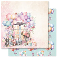 Paper Rose 12" x 12" Patterned Paper - Birthday Fun Basics C