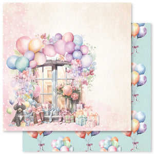 Paper Rose 12" x 12" Patterned Paper - Birthday Fun Basics C